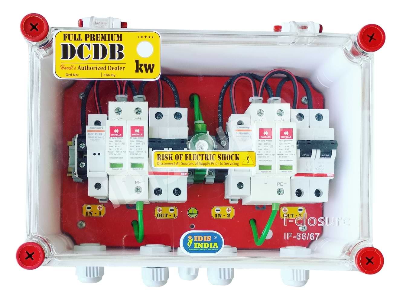 Solar Acdb Dcdb Havells For On Grid Offgrid Solar System