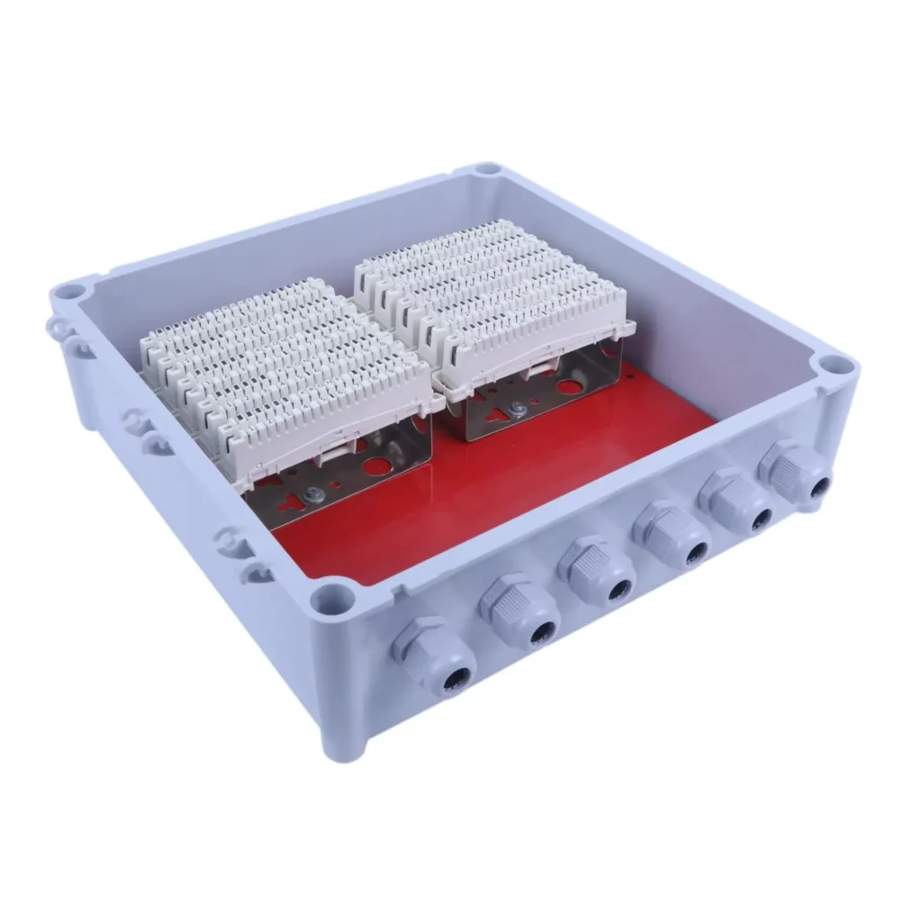 100 Pair Krone Module Box SLA+ IP65 ABS ISO2