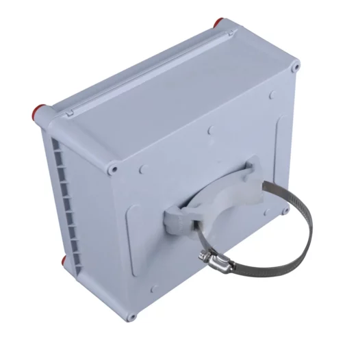 Pole Mounted Enclosure 210x190x100 ABS Grey 2-4 Inch