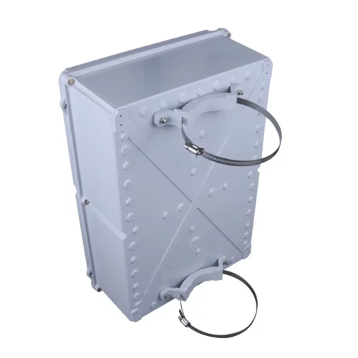 Pole Mounted Enclosure 560x380x180 ABS Grey 3-7 Inch