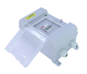 2WAY IP65 ABS MCB Box single Phase with 32 Amp MCB