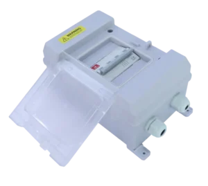 4WAY IP65 ABS MCB Box Three Phase with 32 Amp MCB