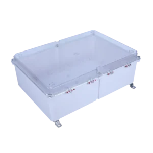 560 x 380 x 180 mm Waterproof Transparent Electrical Enclosure