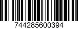 Barcode 744285600394- SKU10321