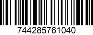 Barcode 744285761040- SKU10262