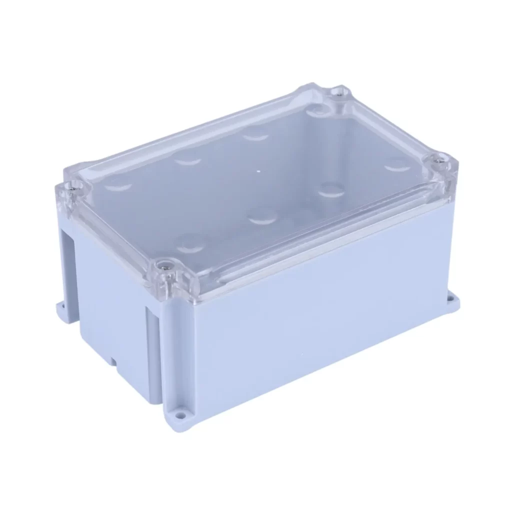 ABS Enclosure 120 x 80 x 55 mm Clear IP67 iso
