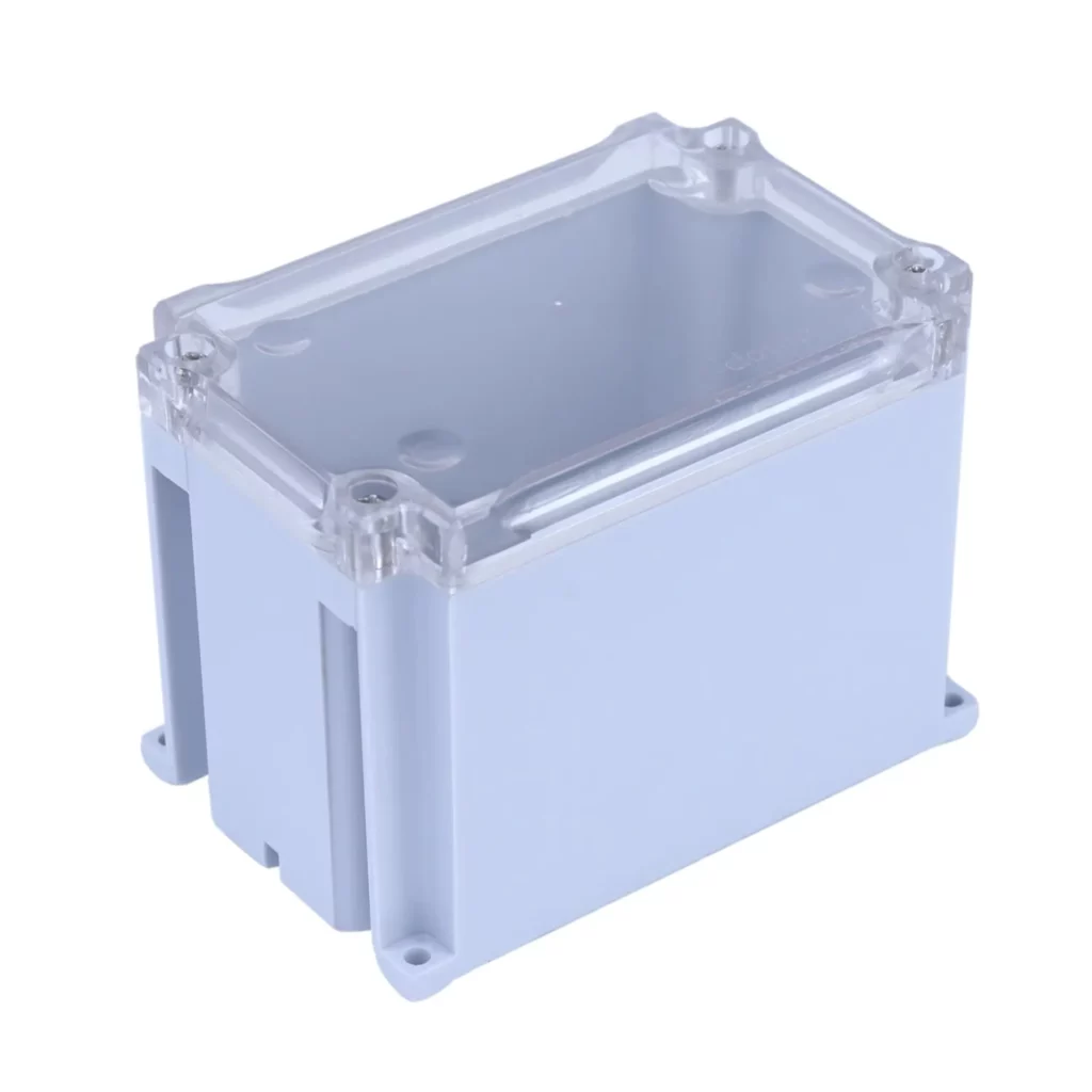 ABS Enclosure 120 x 80 x 85 mm Clear IP67 iso