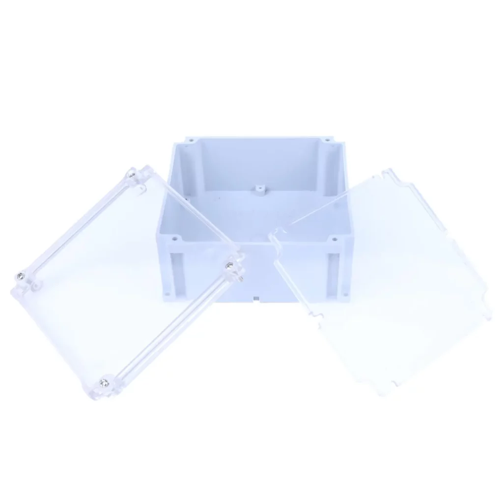 ABS Enclosure 150 x 150 x 70 mm Clear IP67 iso