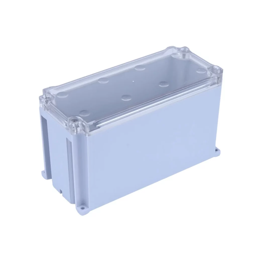 ABS Enclosure 180 X 80 X 100 mm Clear IP67 iso