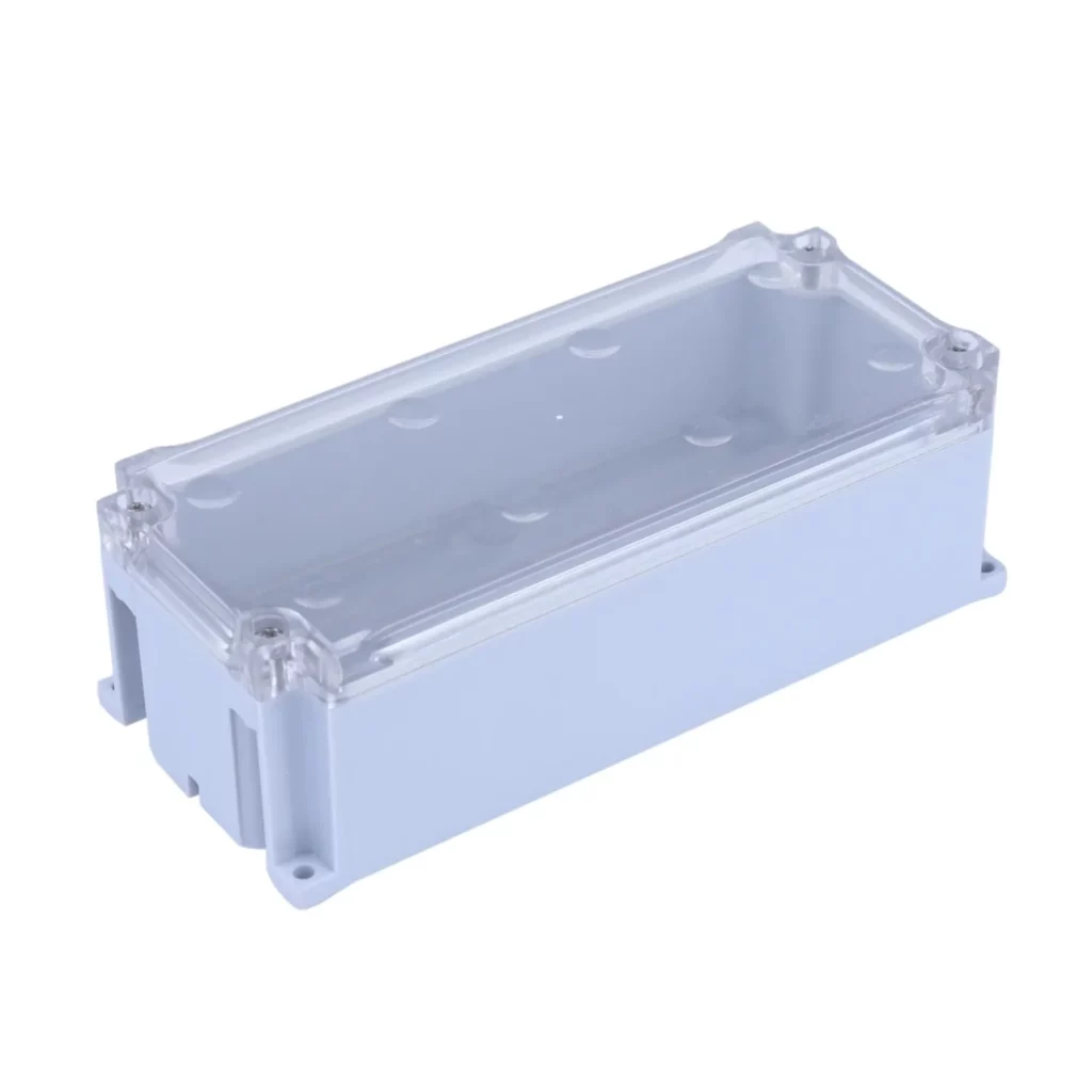 ABS Enclosure 180 x 80 x 55 mm Clear IP67 iso