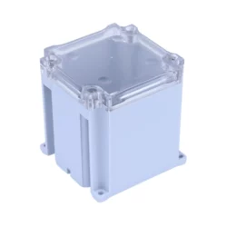 ABS Enclosure 80 x 82 x 85 mm Clear IP67
