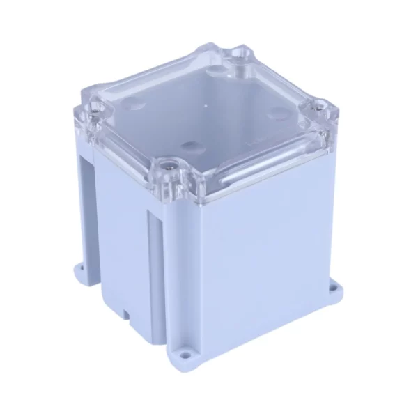 ABS Enclosure 80 x 82 x 85 mm Clear IP67 iso