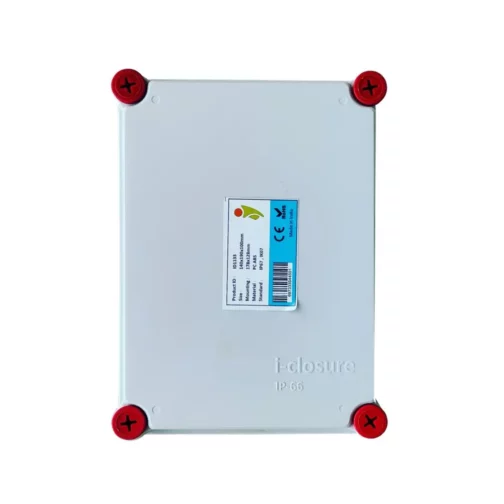 ABS-Enclosure-Waterproof-IP65-IP67-140-x-190-x-100-mm-RAL7035-Grey-IsometricTOP-1