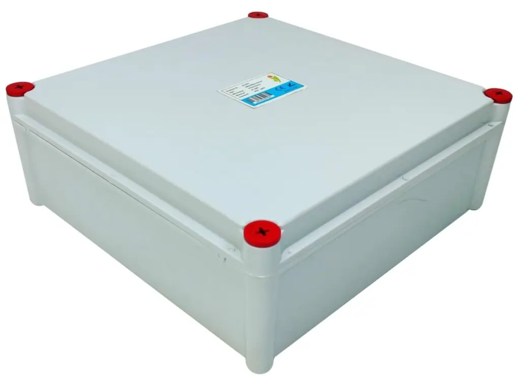 ABS-Enclosure-Waterproof-IP65-IP67-400-x-400-x-160-mm-RAL7035-Grey-Isometric-1024x757