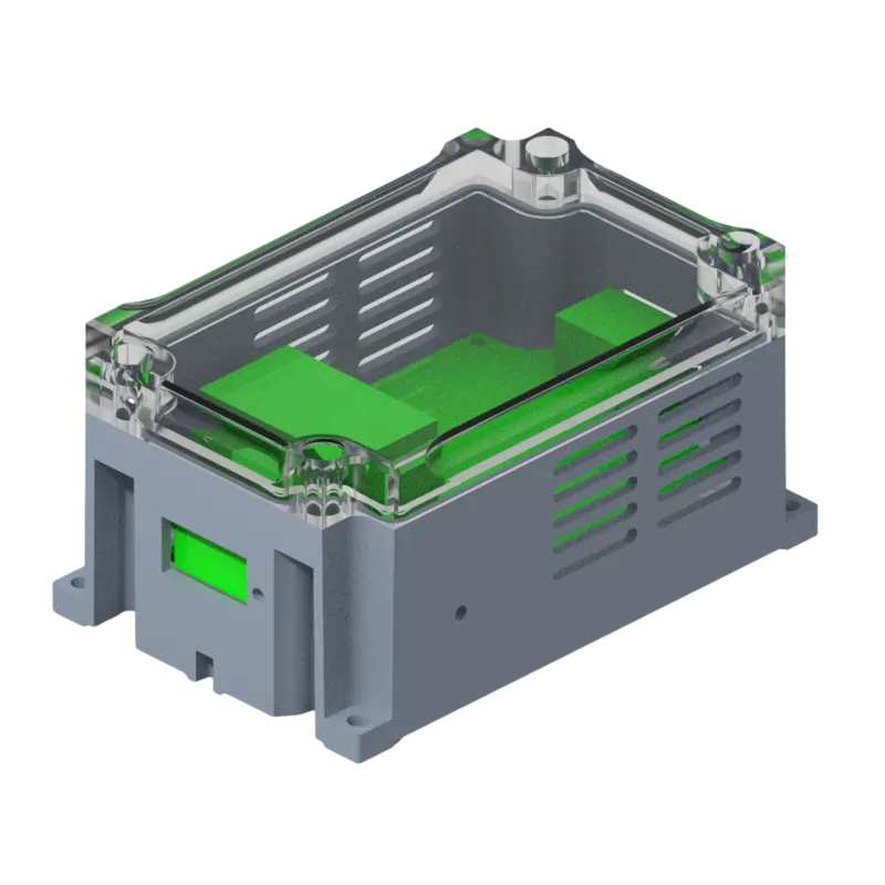 Cad model of electronics Enclosure