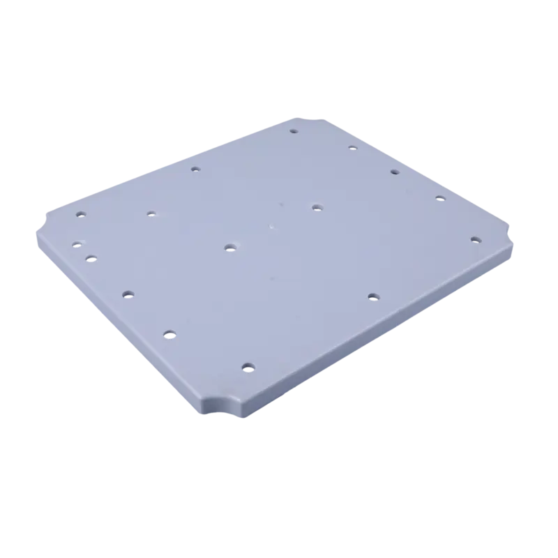 Custom holes in 280 x 280 x 110 mm Mounting Plate