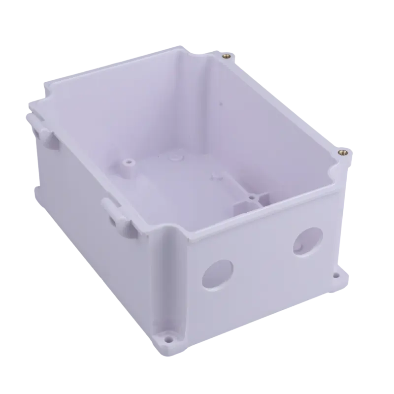 Custom hole in 130 x 180 x 100 mm Base
