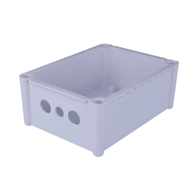 Custom hole in 140 x 190 x 100 mm Base