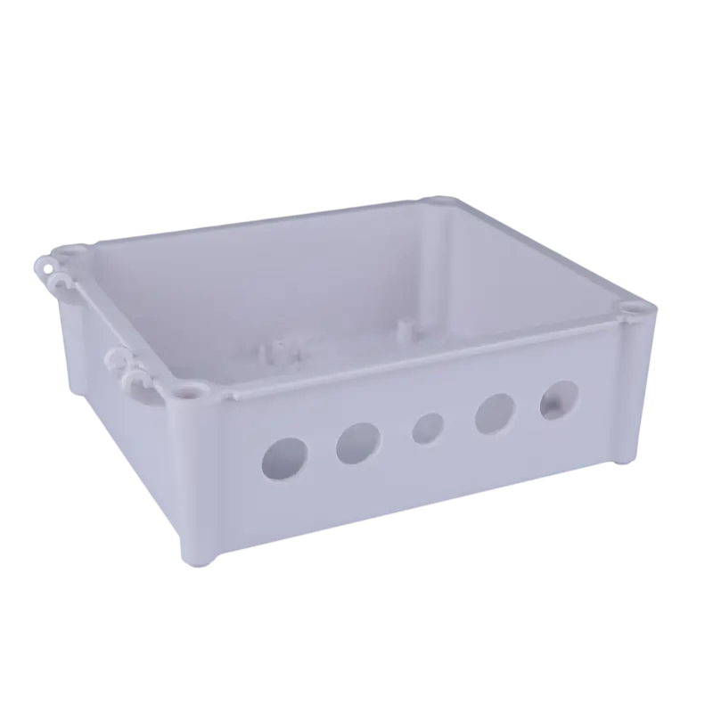 Custom hole in 210 x 190 x 100 mm Base