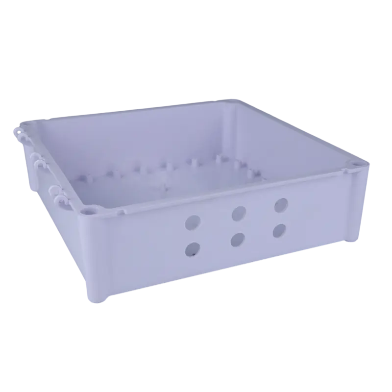 Custom hole in 280 x 280 x 110 mm Base