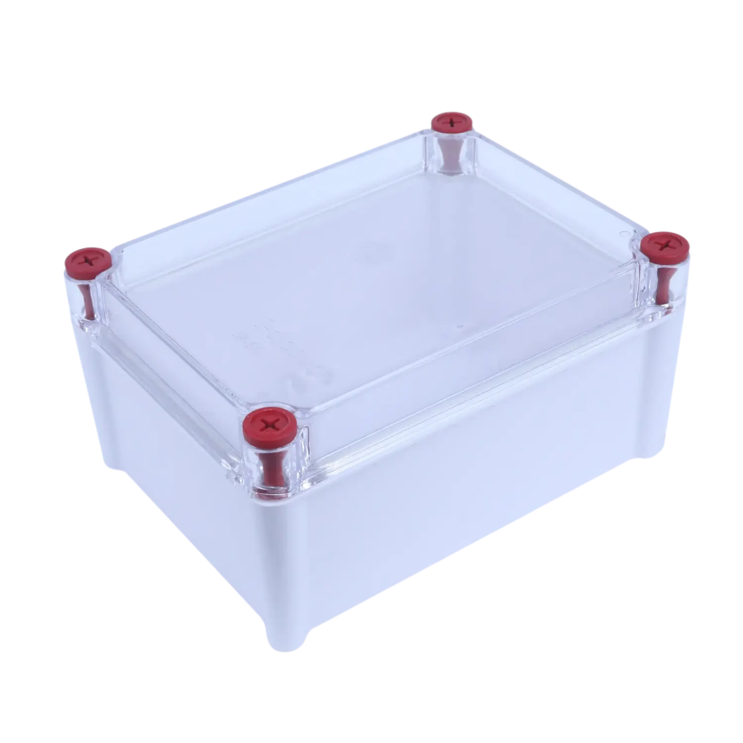 140 x 190 x 100 mm Waterproof Transparent custom Electrical Enclosure