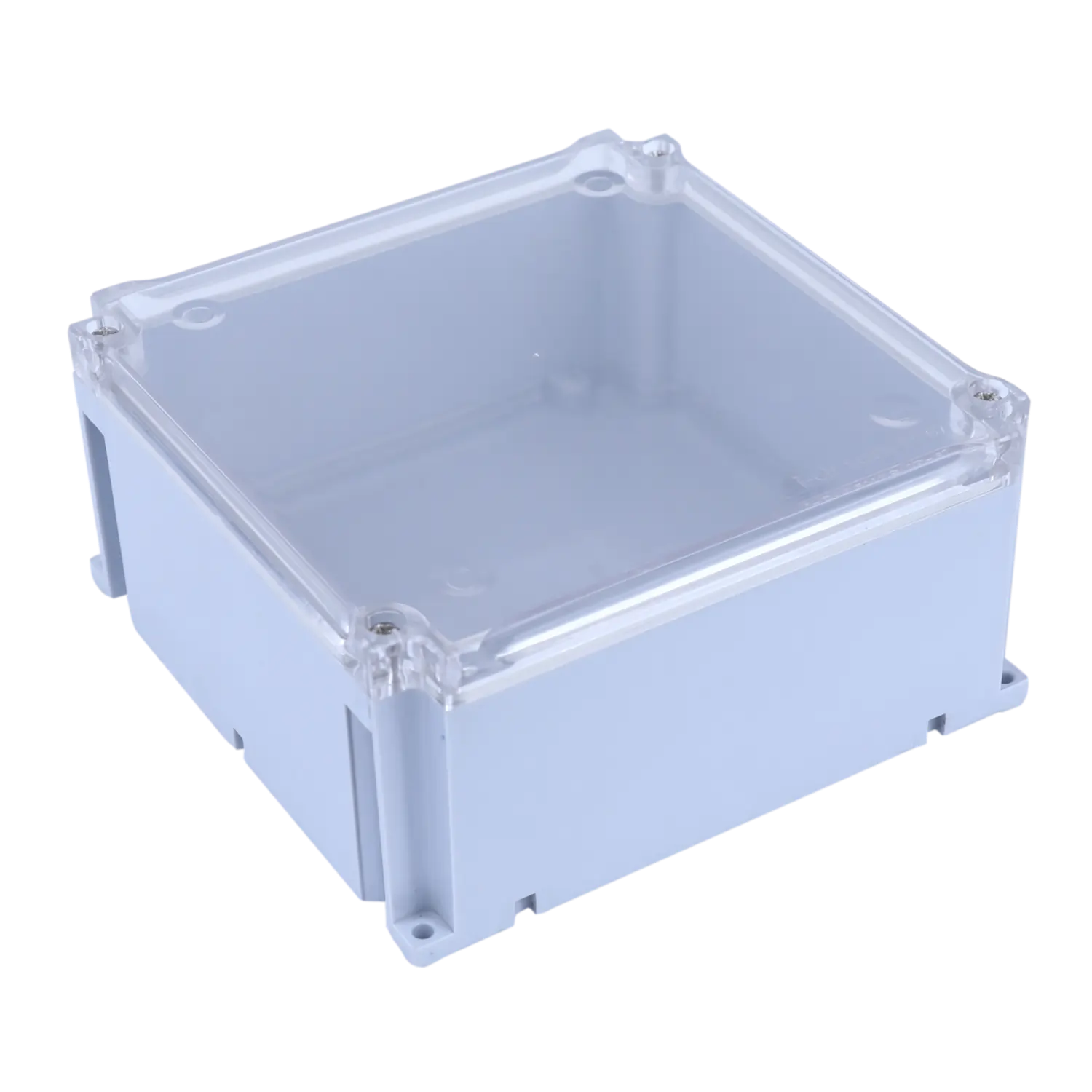 150 x 150 x 70 MM Transparent custom Electronic Enclosure