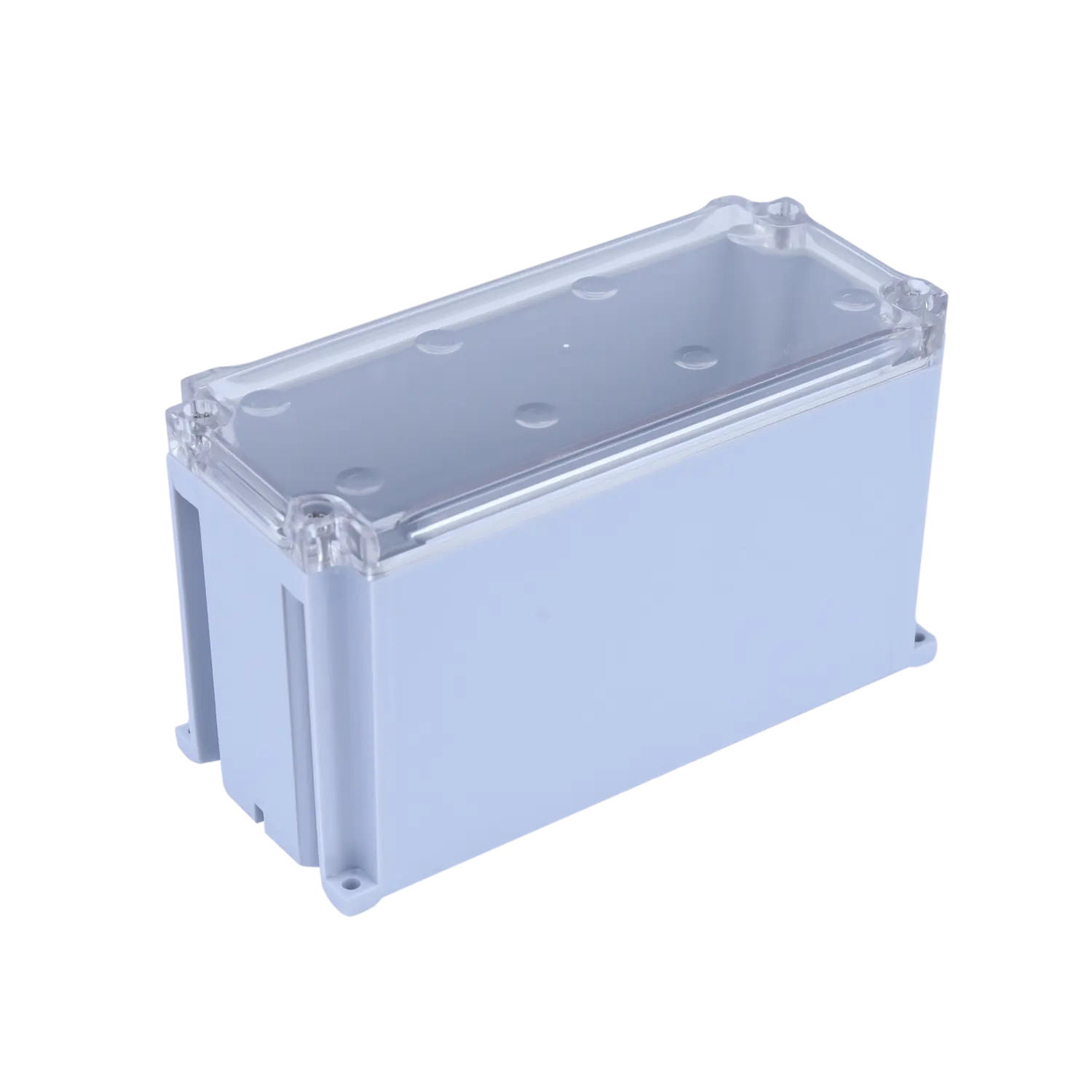 Custom 180 x 80 x 100 MM Transparent custom Electronic Enclosure