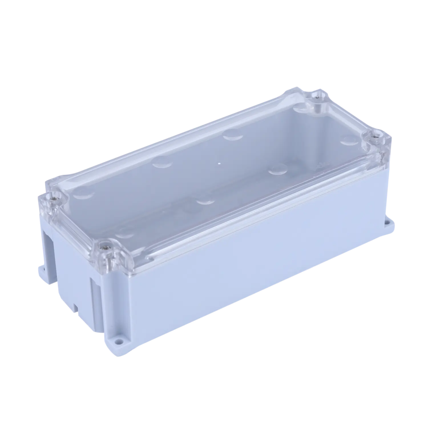 180 x 80 x 55 MM Transparent custom Electronic Enclosure