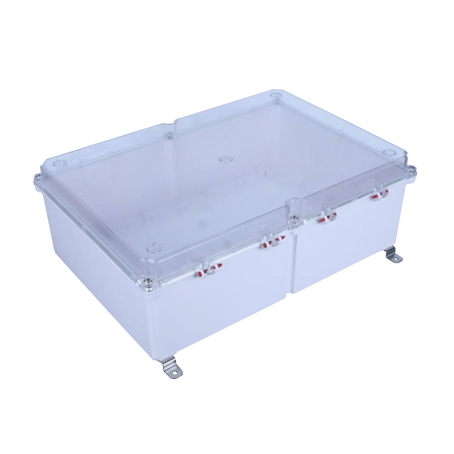 560 x 380 x 180 mm Hinged Waterproof Transparent custom Electrical Enclosure