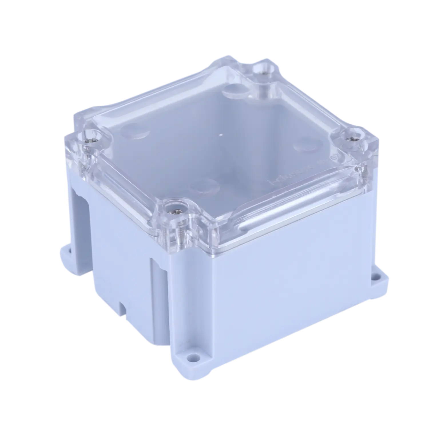 80 x 82 x 55 MM Transparent Custom Electronic Enclosure