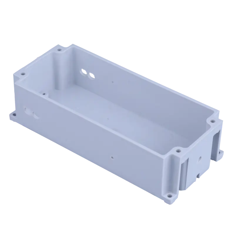 Customized Holes in Electronics Enclosure Base 2