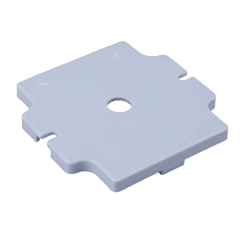 Customized holes in Electronics Enclosure Mounting Plate 2