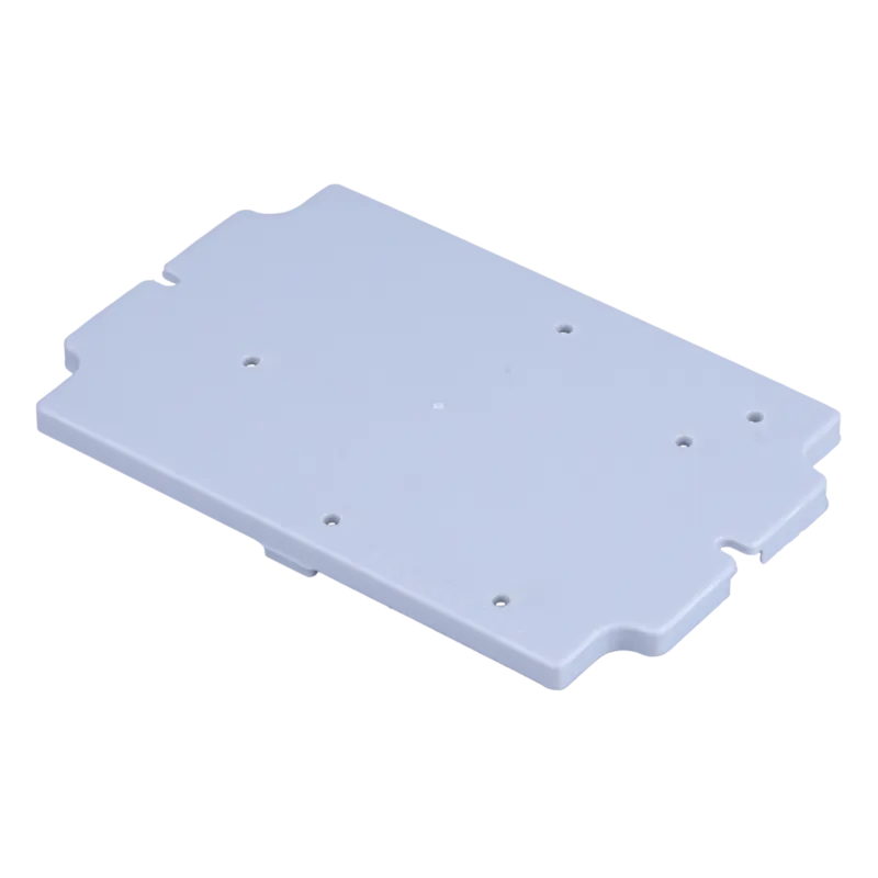 Customized holes in Electronics Enclosure Mounting Plate 3