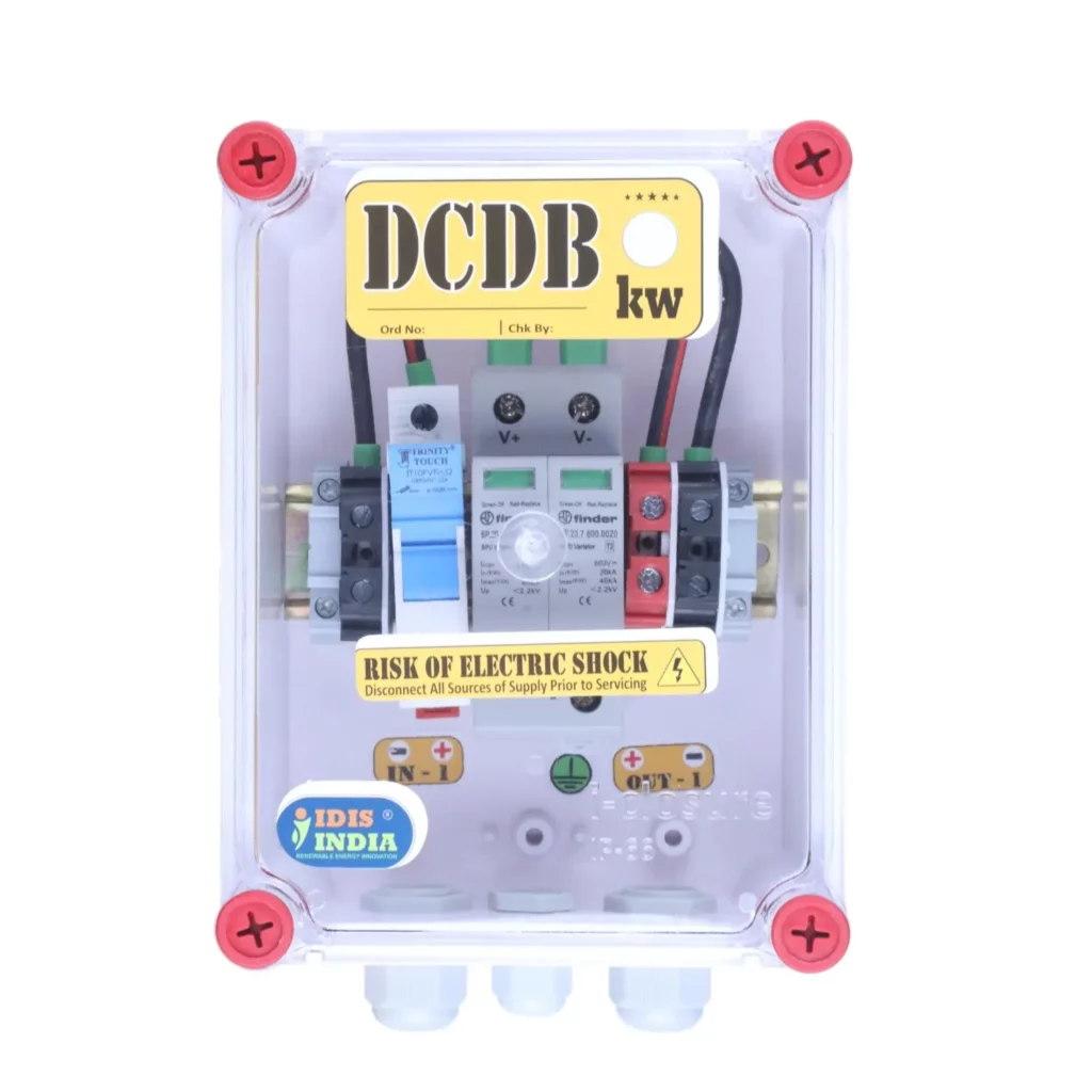 DCDB 1 In 1 Out Fuse SPD 600V Standard TOP