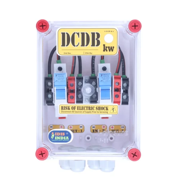 DCDB 2 in 2 out 2 Fuse 1000V Standard TOP2