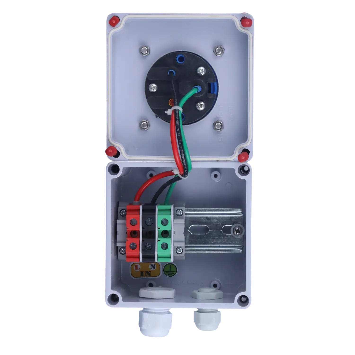 Industrial Distribution Board 1 Phase With 1 Socket 32 Amp