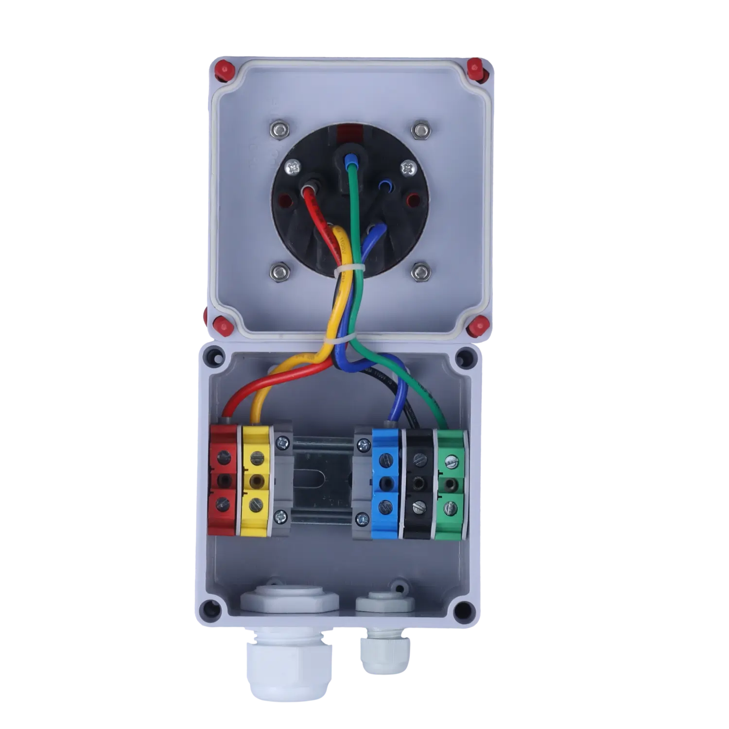 Industrial Distribution Board 3 Phase With 1 Socket 32 Amp