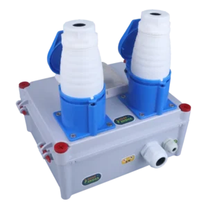 Industrial DB 1 Phase With 2 Socket & MCB 32 Amp