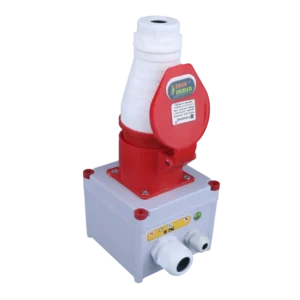 Industrial DB 3 Phase With 1 Socket 32 Amp