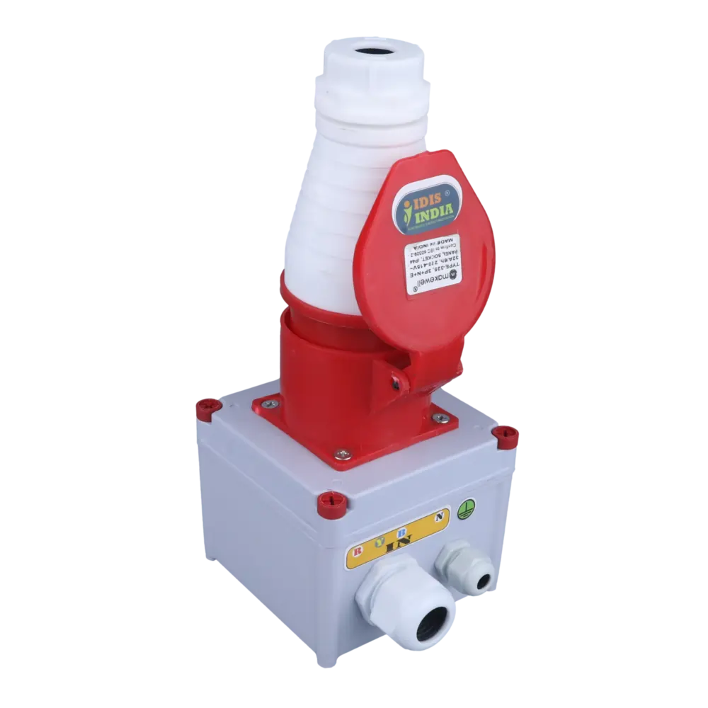 Industrial DB 3 Phase With 1 Socket 32 Amp