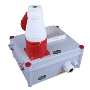 Industrial DB 3 Phase With 1 Socket & MCB 32 Amp