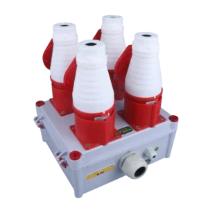 Electrical Distribution Board 3 Phase With 4 Socket 32 Amp