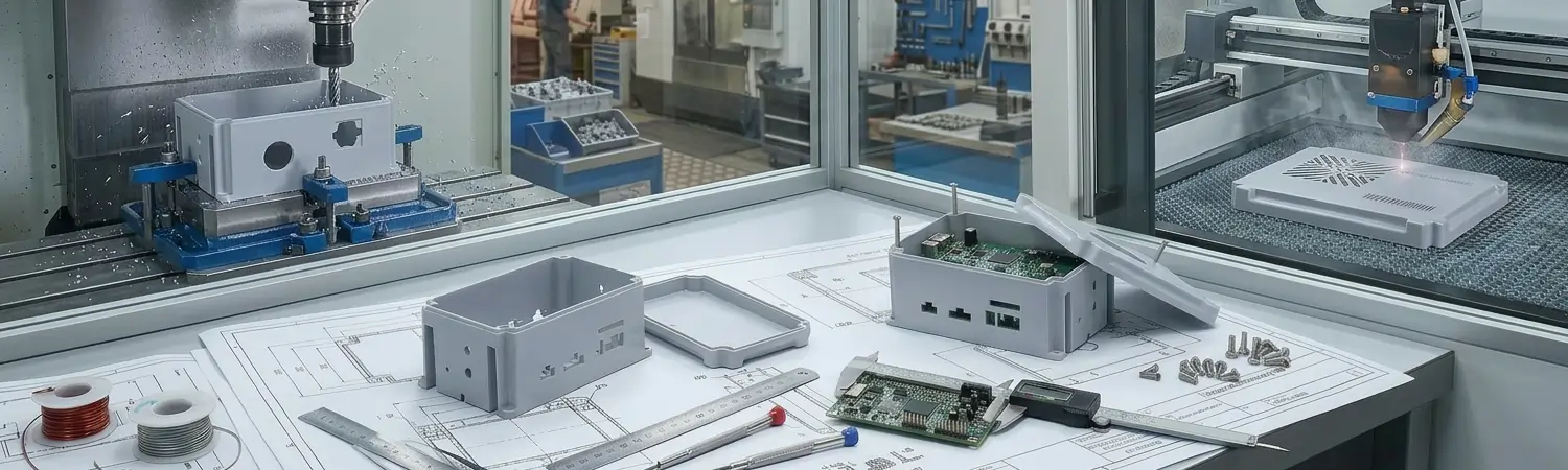 Electronics enclosure customization by Idis India