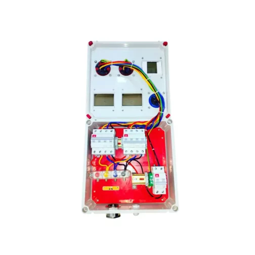 Industrial-Distribution-Board-32-Amp-with-2x-Three-Phase-and-1x-Single-Phase-With-Havells-MCB-and-Sibass-Plug-Socket-with-Internal