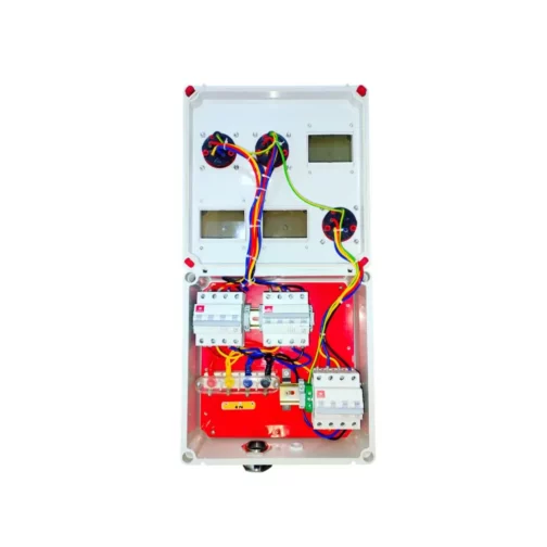 Industrial-Distribution-Board-with-3x-Havells-32A-MCB-4P-and-Plug-Socket-Three-Phase-32-Amp-with-Internal-wiring-INSIDE