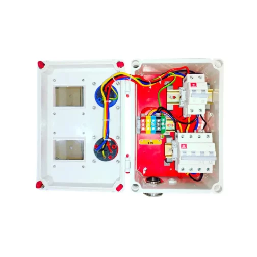Industrial-Distribution-Board-with-Havells-32A-MCB-and-Plug-Socket-Single-Phase-Three-Phase-combined-with-Internal-wiring-inside