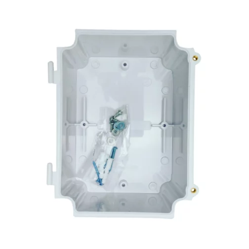 PC-ABS-Enclosure-Waterproof-IP65-IP67-130-x-180-x-100-mm-Transparent-Isometric-TOP-1-scaled