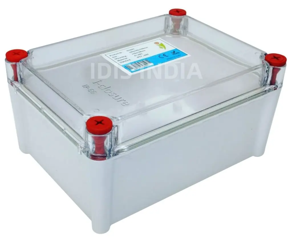 PC-ABS-Enclosure-Waterproof-IP65-IP67-140-x-190-x-100-mm-Transparent-Isometric-1024x840