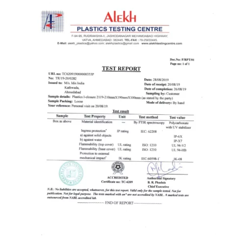 PC-ABS-Enclosure-Waterproof-IP65-IP67-210-x-190-x-100-mm-Transparent-Isometric-textreport