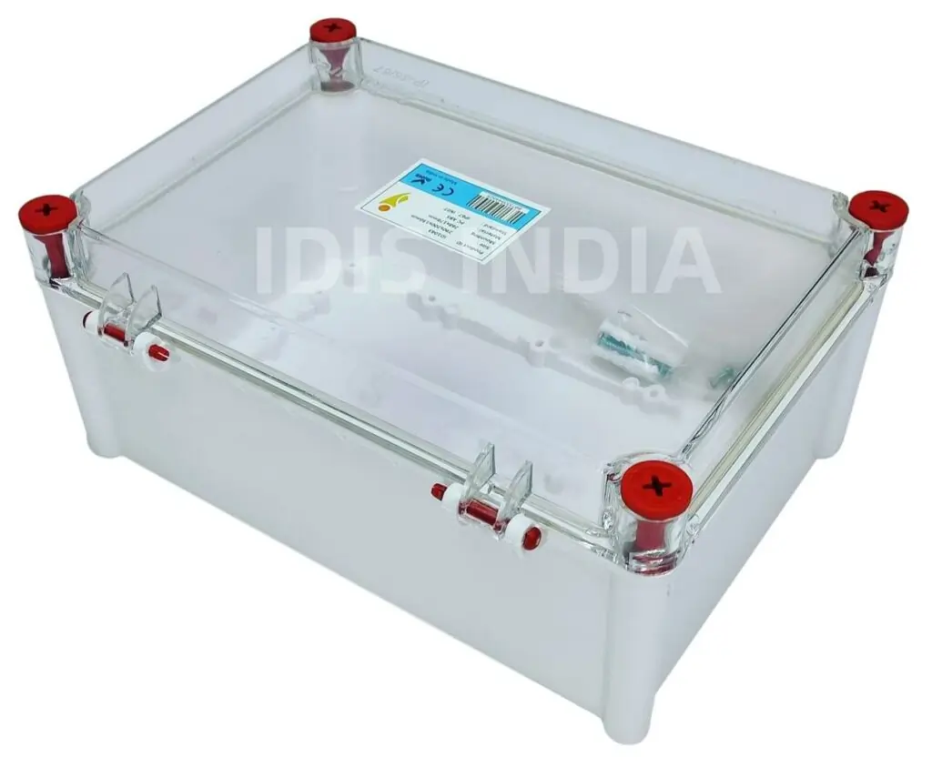 PC-ABS-Enclosure-Waterproof-IP65-IP67-290-x-200-x-130-mm-Transparent-Isometric-1024x843